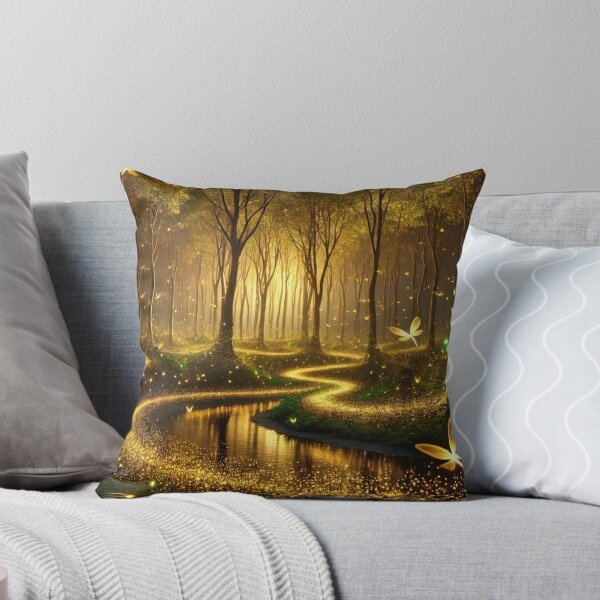 Item preview, Golden Path of Fireflies: Magical Twilight Forest designed and sold by TeslaSt0re.