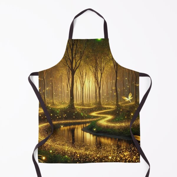 Item preview, Golden Path of Fireflies: Magical Twilight Forest designed and sold by TeslaSt0re.