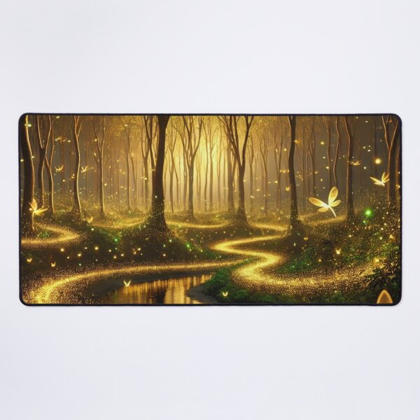 Item preview, Golden Path of Fireflies: Magical Twilight Forest designed and sold by TeslaSt0re.