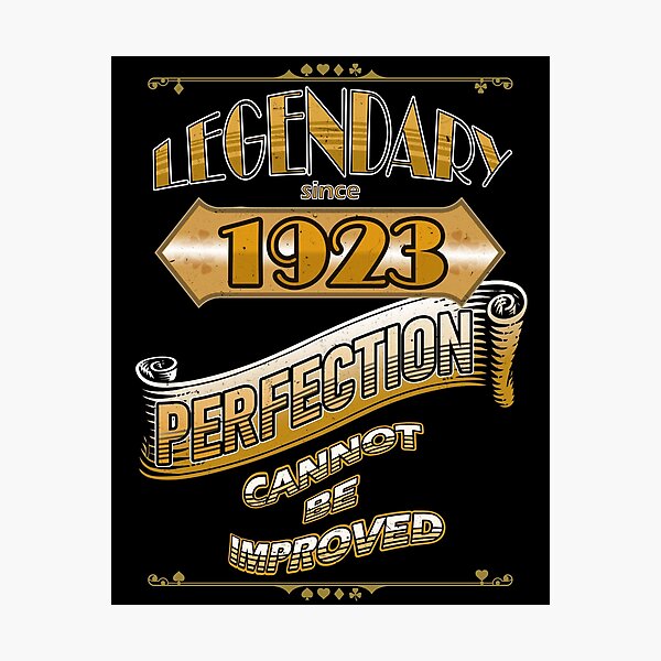 Item preview,  Legendary Since - Perfection Cannot Be Improved designed and sold by LegendaryDesigns.