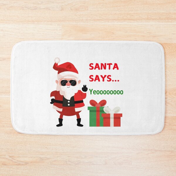 Item preview, Santa Says Yeooo Christmas Norn Iron designed and sold by GrahamBaxter.