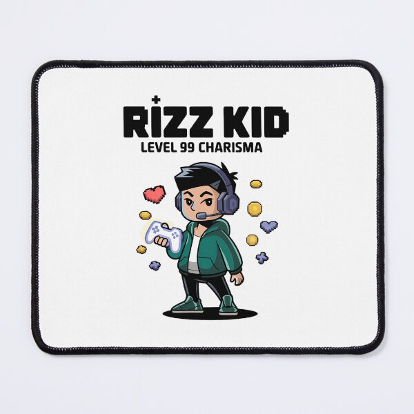 Item preview, Rizz Kid Level 99 Charisma Gamer designed and sold by HappyHarmonyArt.