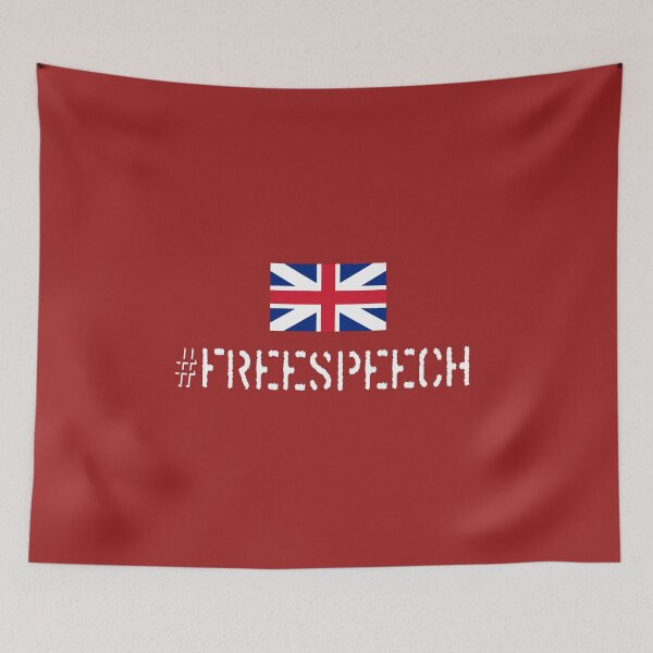Item preview, Hashtag Free Speech Britain Political Justice designed and sold by teenugs.