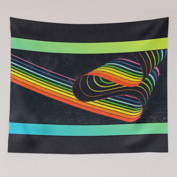 Item preview, VHS rainbow pattern 1 designed and sold by aimskiis.