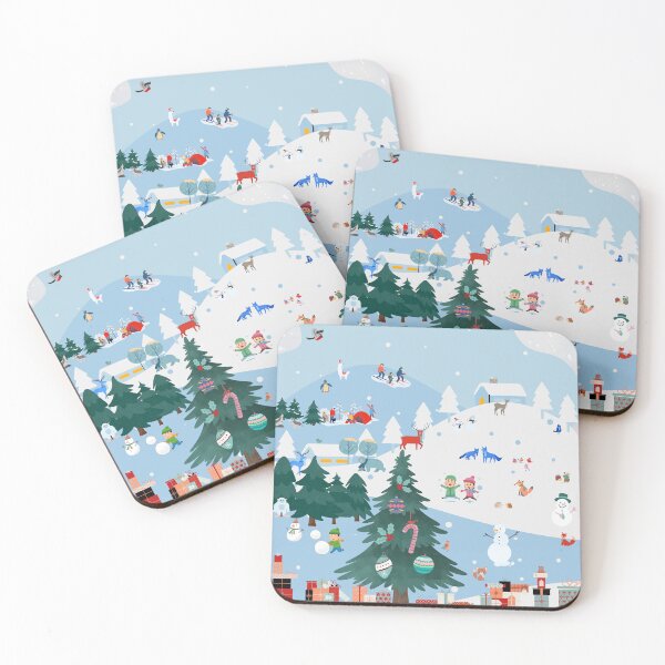 Item preview, Perfect Winter Landscape and Winter Joy designed and sold by Fiboarty.