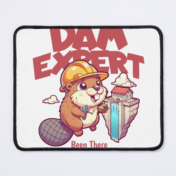 Item preview, Funny Engineer Beaver Construction Worker - Perfect Gift for Engineering Dad designed and sold by shirt-studio.