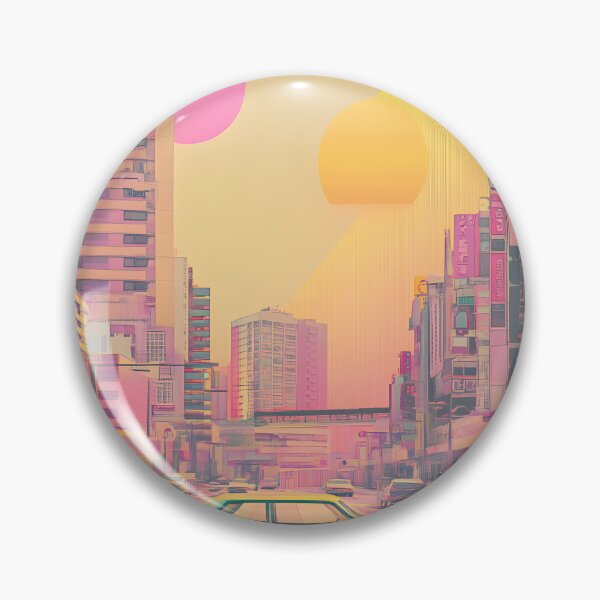 Item preview, T-shirt Vintage AI: A Fusion of Retro City designed and sold by Vivid-Impres.