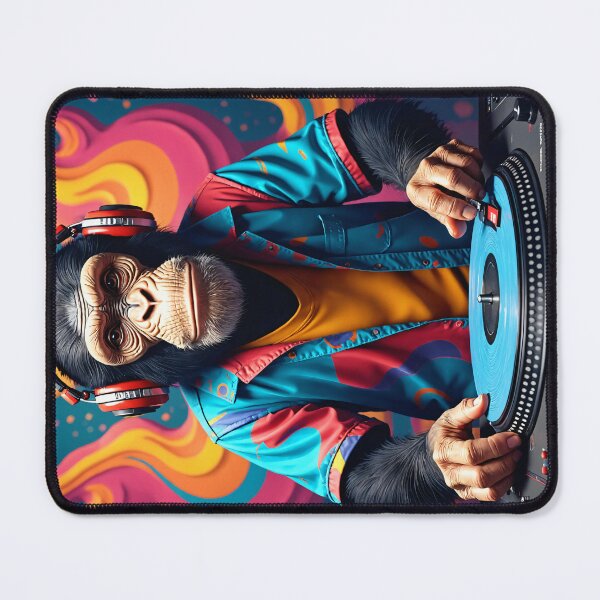Item preview, Cool Chimpansee Party DJ designed and sold by TheArtOfPat.