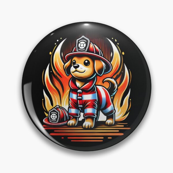 Item preview, Fireman dog designed and sold by SaNNty.