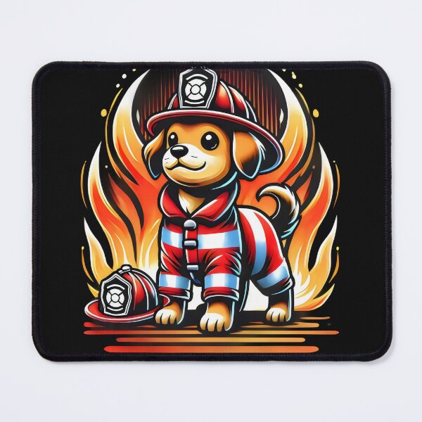 Item preview, Fireman dog designed and sold by SaNNty.