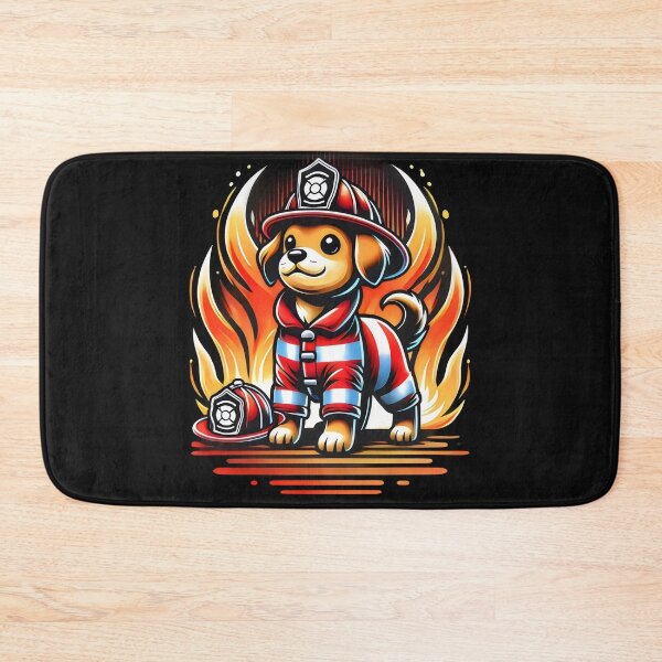 Item preview, Fireman dog designed and sold by SaNNty.