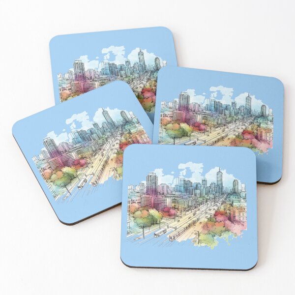 Item preview,  Islington & Bloor: 3D Cityscape from West to East , designed and sold by PaintMeWorld.