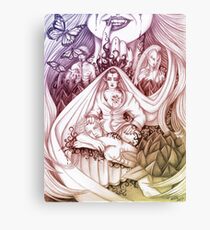 Ink Canvas Print