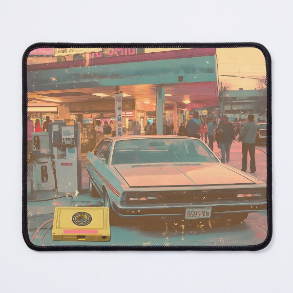 Item preview, T-shirt Vintage AI: A Fusion of Retro Car designed and sold by Vivid-Impres.