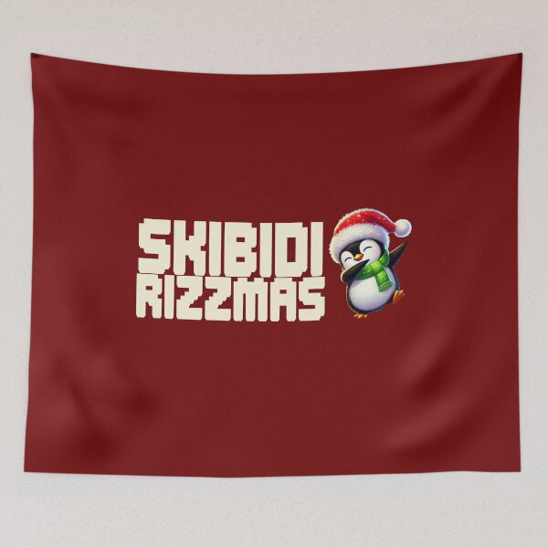 Item preview, Skibidi Rizzmas Penguin designed and sold by Rlyehinmate.