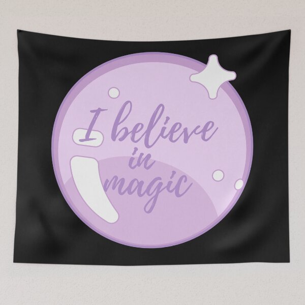Item preview, I believe in magic whimsical graphic apparel designed and sold by CameltStudio.