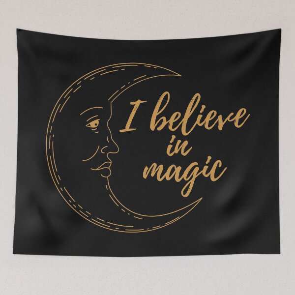 Item preview, I believe in magic whimsical graphic apparel designed and sold by CameltStudio.