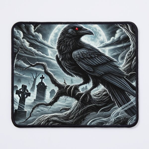 Item preview, The Omen: A Crow’s Gaze designed and sold by bb-tees-by-mlee.