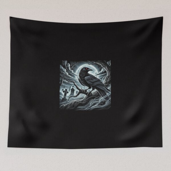 Item preview, The Omen: A Crow’s Gaze designed and sold by bb-tees-by-mlee.