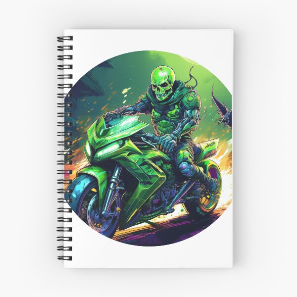 Item preview, Zombies on Motorcycles: Green Gerry  designed and sold by BADESIGNZZ.