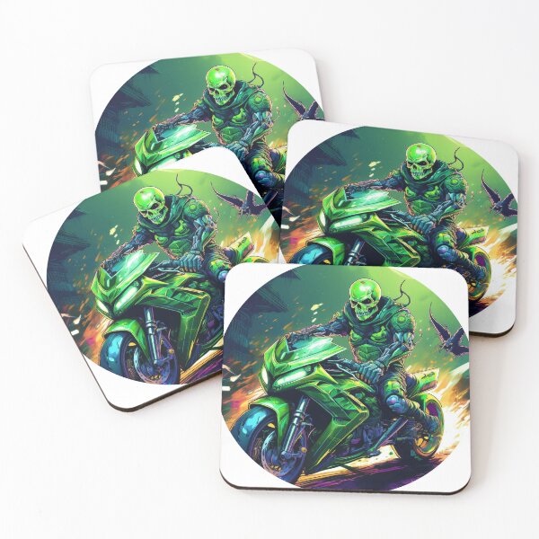 Item preview, Zombies on Motorcycles: Green Gerry  designed and sold by BADESIGNZZ.