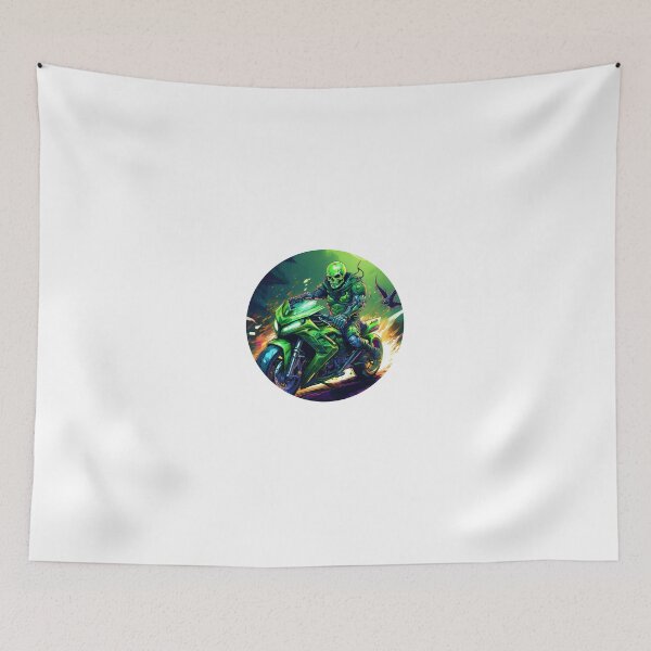 Item preview, Zombies on Motorcycles: Green Gerry  designed and sold by BADESIGNZZ.