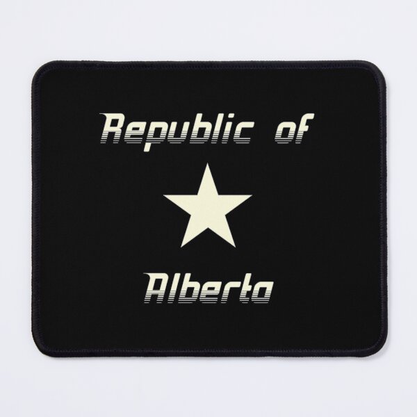 Item preview, REPUBLIC OF ALBERTA (Cream Yellow with Grey Outline) designed and sold by MEDIA PUBLISHER.