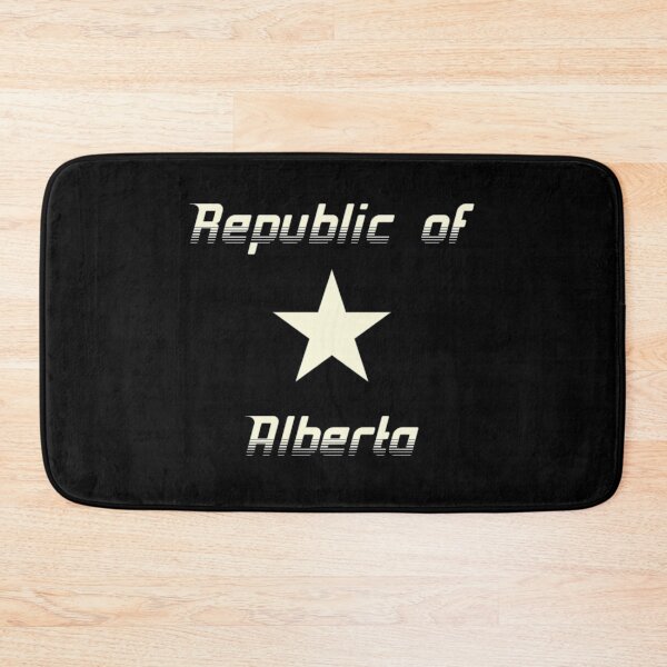 Item preview, REPUBLIC OF ALBERTA (Cream Yellow with Grey Outline) designed and sold by MEDIA PUBLISHER.