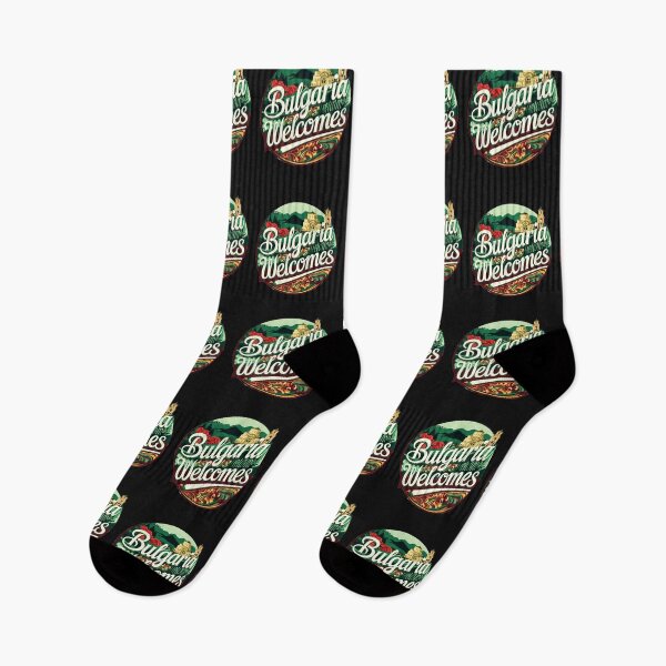 Item preview, Bulgaria Welcomes Flag Map Sofia, Damascus Rose, designed and sold by AnimalsDH305.