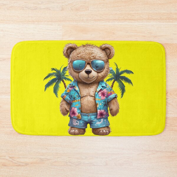Item preview, Cheerful Teddy Bear in Hawaiian  designed and sold by Aise06.