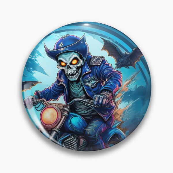 Item preview, Copy of Zombies on Motorcycles: Blue Luis designed and sold by BADESIGNZZ.