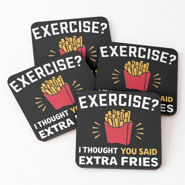 Item preview, Extra Fries Humor Design with French Fry Art designed and sold by love3617.