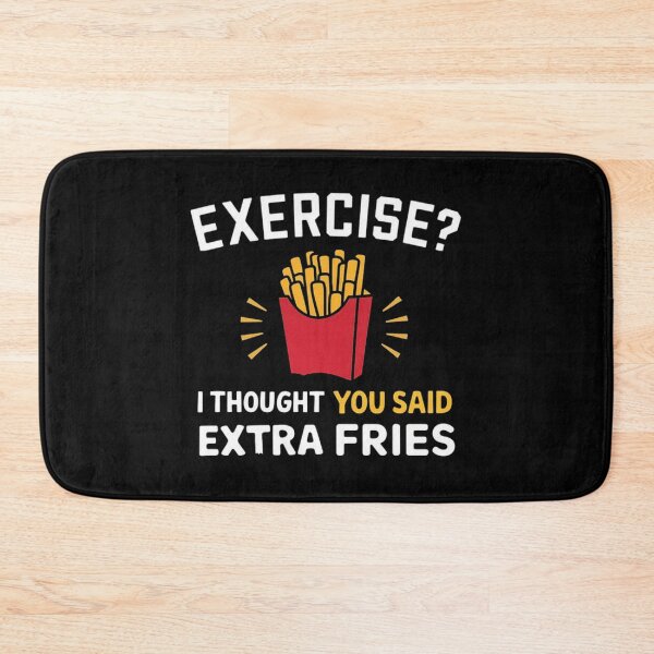 Item preview, Extra Fries Humor Design with French Fry Art designed and sold by love3617.