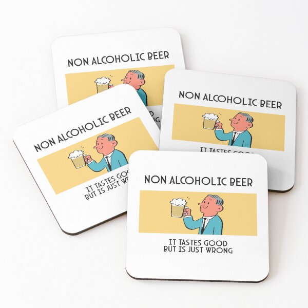 Item preview, Non Alcoholic Beer - Funny Meme Quote designed and sold by Bleak Shirt.