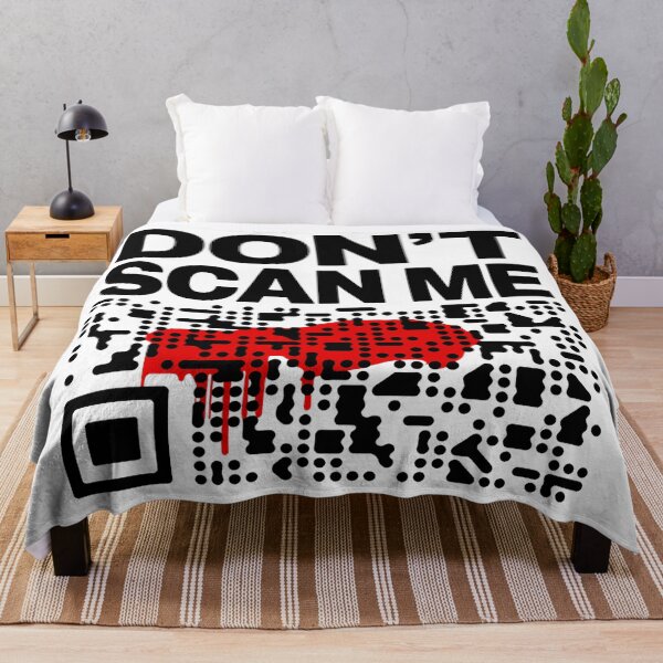 Item preview, Don't Scan Me Red Alert designed and sold by Amanda's Factory.