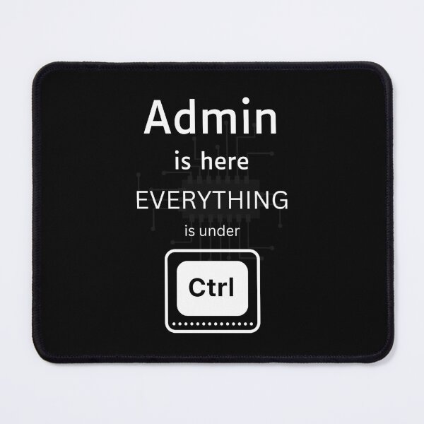 Item preview, Admin is Here - Funny Computer Design for Programmers Coders designed and sold by aurielphoenix.