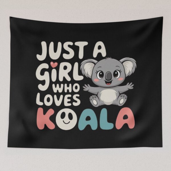 Item preview, Just a girl who loves Koala designed and sold by 123ks.