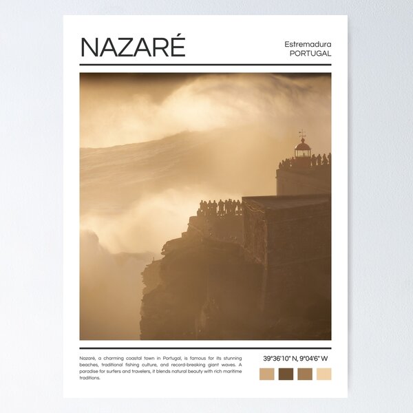Artikel-Vorschau von Nazaré - Portugal - Fotografie, designt und verkauft von StudioRedKoala.