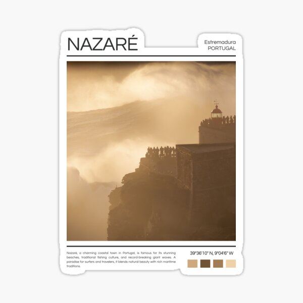 Artikel-Vorschau von Nazaré - Portugal - Fotografie, designt und verkauft von StudioRedKoala.