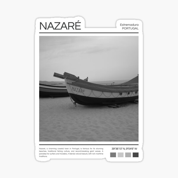 Artikel-Vorschau von Nazaré - Portugal - Fotografie, designt und verkauft von StudioRedKoala.