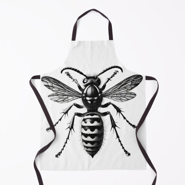 Item preview, Intricate Wasp Illustration designed and sold by becauseturkey.