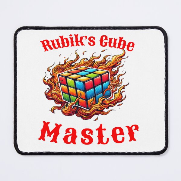 Item preview, Rubiks Cube in Fire, Master, Retro, designed and sold by Fleetwood1994.