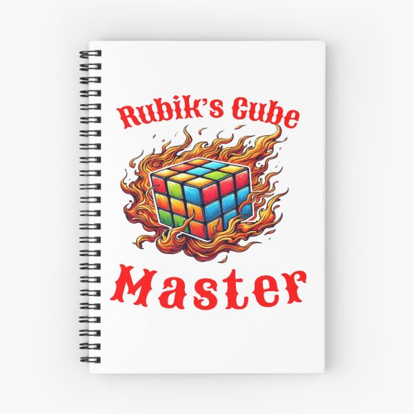 Item preview, Rubiks Cube in Fire, Master, Retro, designed and sold by Fleetwood1994.