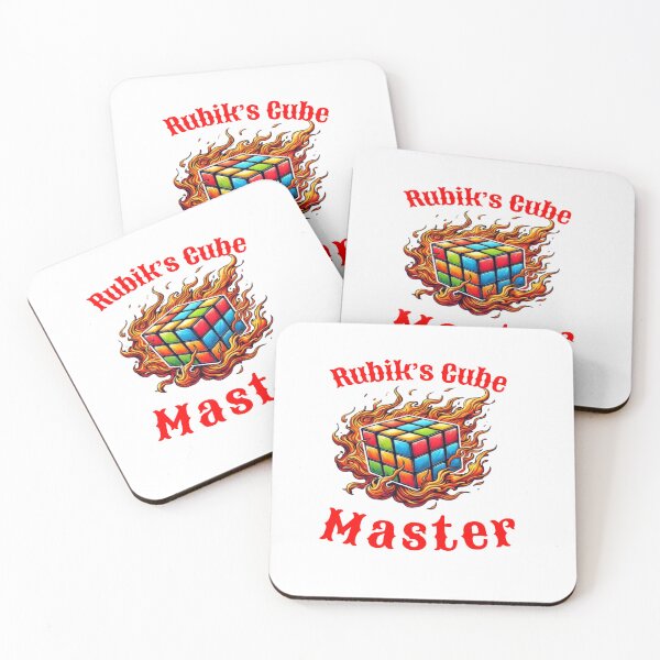Item preview, Rubiks Cube in Fire, Master, Retro, designed and sold by Fleetwood1994.
