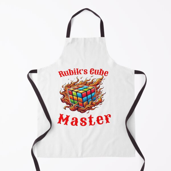 Item preview, Rubiks Cube in Fire, Master, Retro, designed and sold by Fleetwood1994.