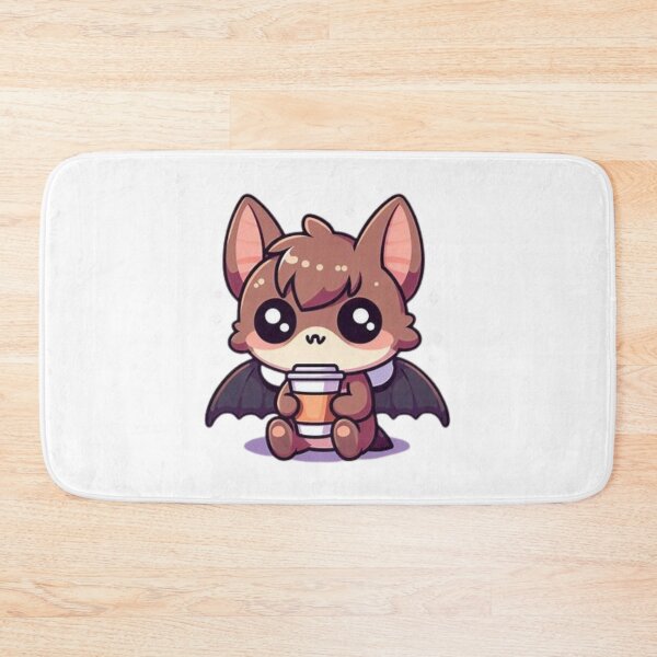 Item preview, bat with coffee designed and sold by Eternalski.
