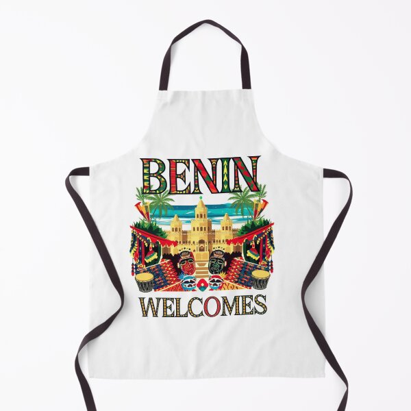 Item preview, Benin Welcomes Flag Map Porto-Novo, Cotonou, Voodoo, designed and sold by AnimalsDH305.