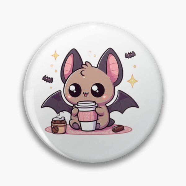 Item preview, bat with coffee designed and sold by Eternalski.