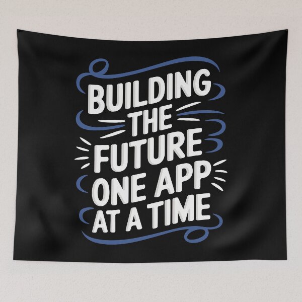 Item preview, Inspiring Building The Future One App designed and sold by InsanseCreation.