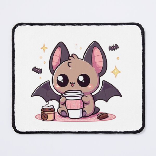 Item preview, bat with coffee designed and sold by Eternalski.